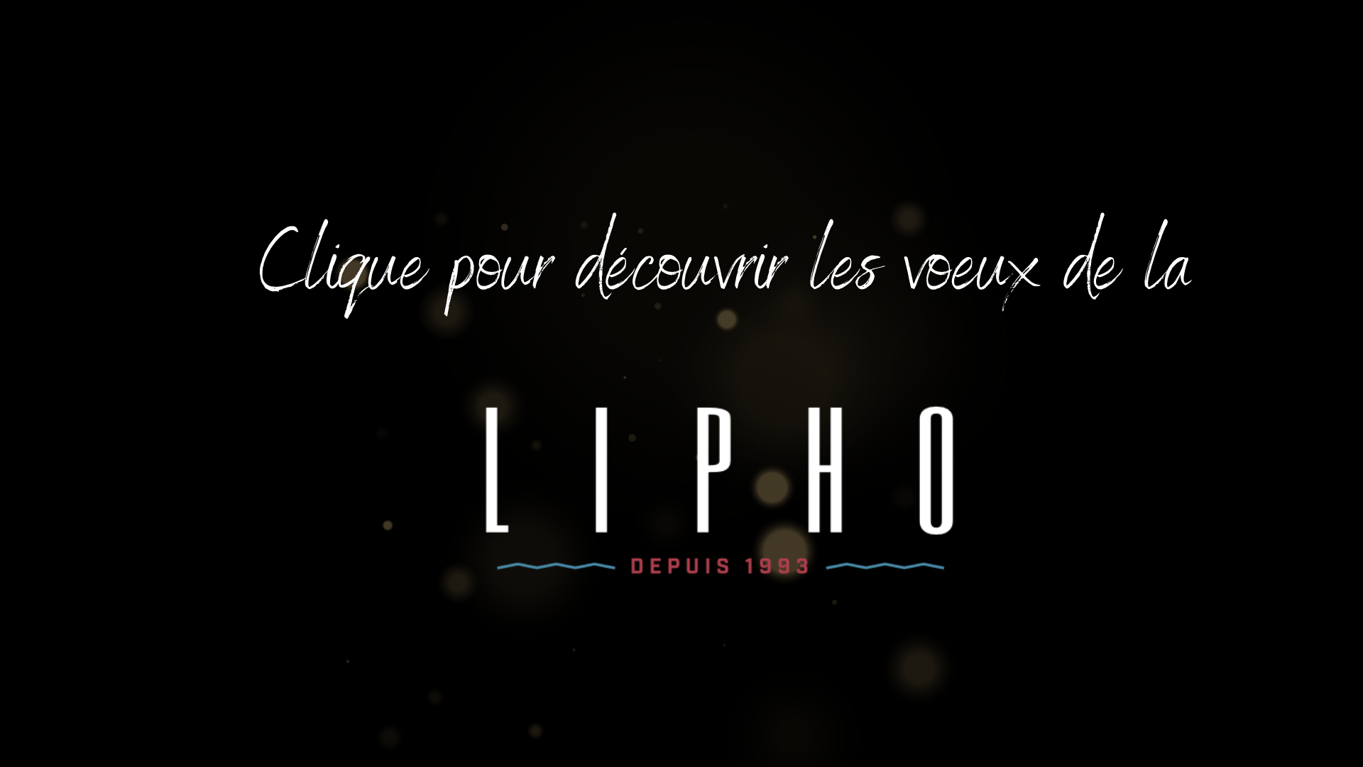 La Lipho Vous Souhaite Une Tr S Belle Ann E Et Vous Donne Rendez